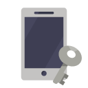 phone,key icon