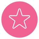 circle, content, favorite, star svg vector icon