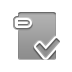 attachment,checkmark icon