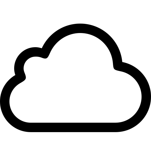 Cloud svg vector icon