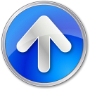 up blue,up,blue,ascend,rise,ascending,upload,increase,arrow icon