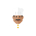 2, chef svg vector icon