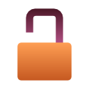object, unlocked icon