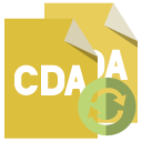 file,format,cda,refresh icon