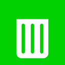 bin, empty, recycle icon