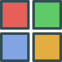 brand, logo, network, social, windows svg vector icon
