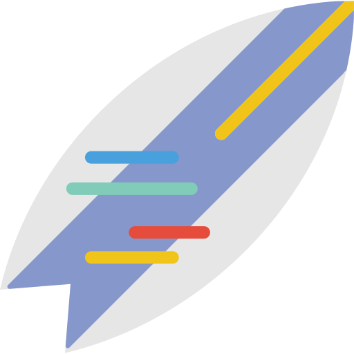 Surf svg vector icon