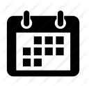 calendar, month, schedule, time icon