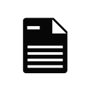 delete, document, file, page, paper icon