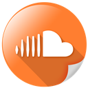 big, logo, online, soundcloud, square icon