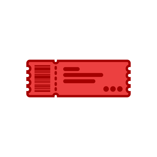 Voucher svg vector icon