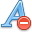 font,delete,del,remove icon