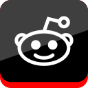 media, online, reddit, social svg vector icon