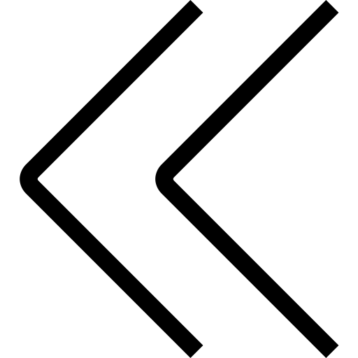 Angle Double Left svg vector icon