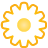 basic, gear, yellow icon