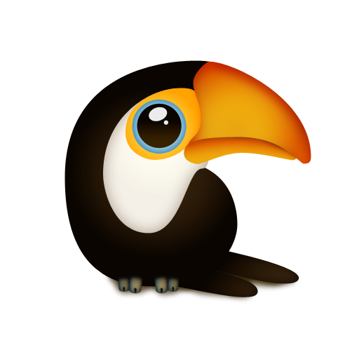 tuqui,trans,animal,bird,toucan icon