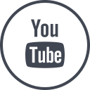 media, online, social, youtube svg vector icon