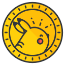 coin, game, go, play, pokemon svg vector icon
