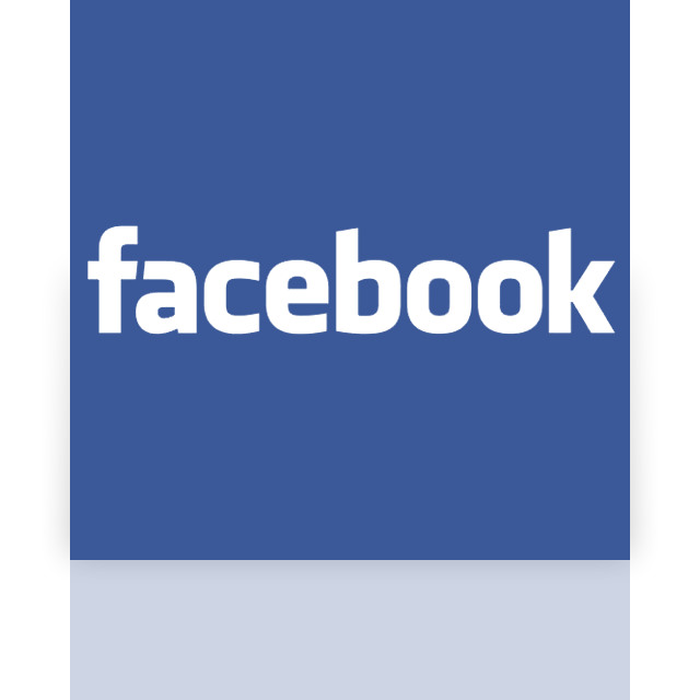 facebook, mirror icon
