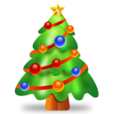 christmas, tree icon