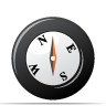 browser, compass, navigate icon