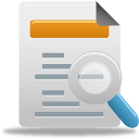 analysis, check, review, search, search docs icon