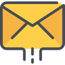 communication, email, letter, mail, message, sent svg vector icon