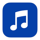 itunes, metroui icon