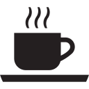cafe, coffee, drink, hot, morning svg vector icon