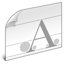 document,font,file,paper icon