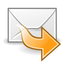 forward, mail svg vector icon