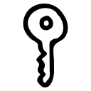 access, key, password, unlock svg vector icon