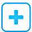 basic, blue, expand, toggle icon