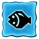 fish,glyph,animal icon