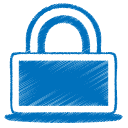 blue icon