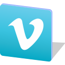 logo, media, multimedia, social, social media, vimeo svg vector icon