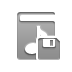 music,library,diskette icon