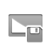 audio,fade,diskette icon