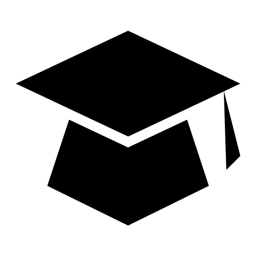 Educational Background svg vector icon