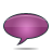 bubble, pink, speech icon