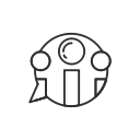 group, linkedin, network, people svg vector icon