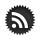 badge, rss icon