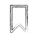 bookmark, productivity, ribbon, shape, social svg vector icon