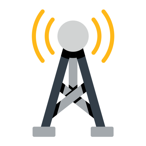 Antenna svg vector icon