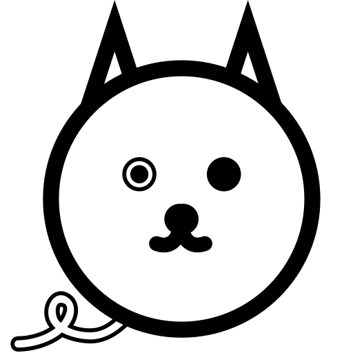 Cat svg vector icon