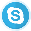 online calls, skype, skype logo svg vector icon