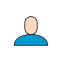 linkedin, profile, profile page, user svg vector icon