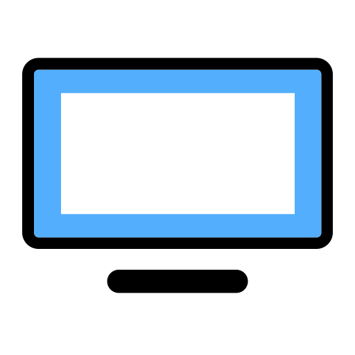 Tv svg vector icon