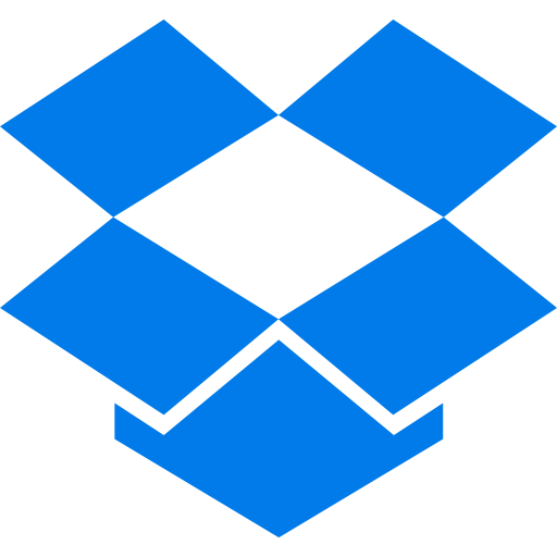Social Dropbox svg vector icon