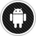 android, media, online, social svg vector icon